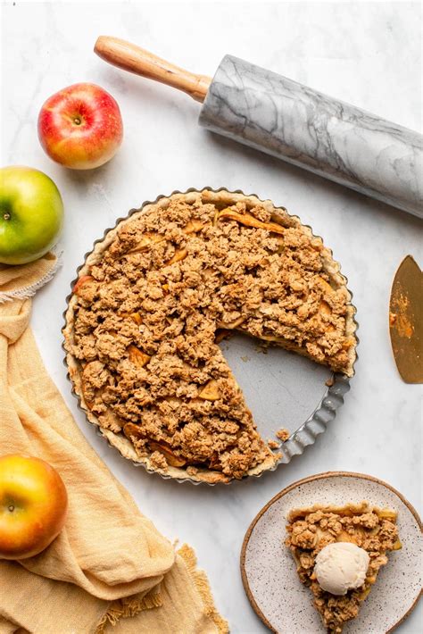 Vegan Apple Crumb Pie Glutenfree Frommybowl 6 From My Bowl