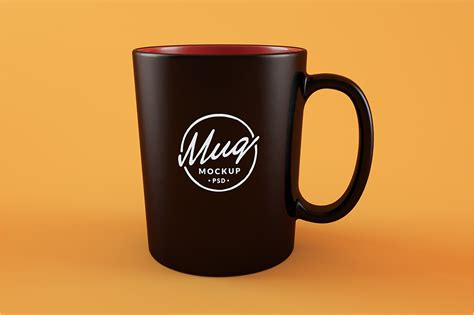 Black Coffee Mug Free Mockup Free Mockup World