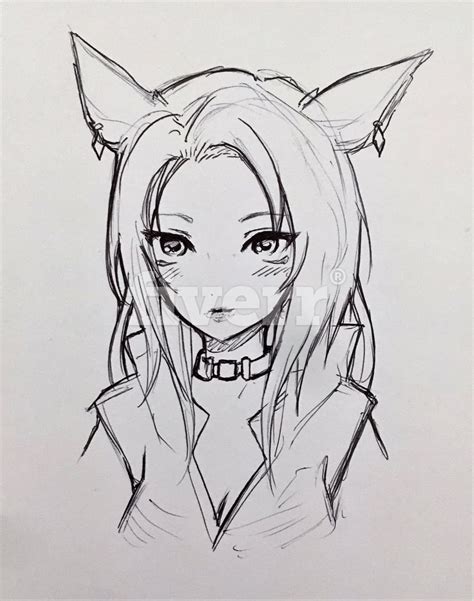 Female Anime Character Drawing