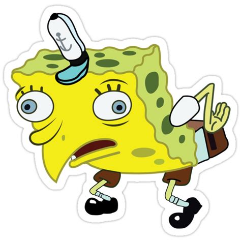 Spongebob Meme Printable Stickers Images And Photos Finder