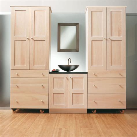 Maple kitchen cabinets are types of kitchen cabinets made of maple wood species which have in comparison with other material for cabinets, maple kitchen cabinets are surely recommended as one of the the fabulous designs for your kitchen pantry cabinet. Unfinished Kitchen Cabinets