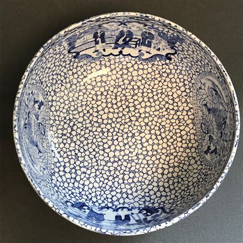 Adams Blue And White Bowl Antique Ceramics Hemswell Antique Centres