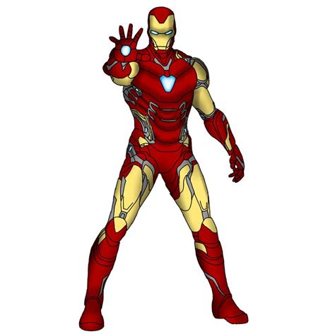 Iron Man Mark 85 Drawing Sorry If Its Bad Im Not A Good Drawer Lol