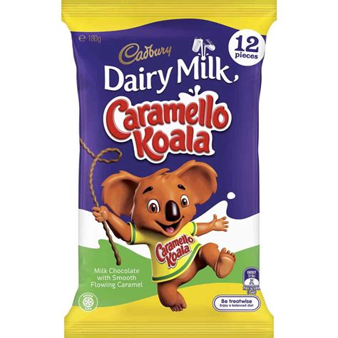 Buy Cadbury Caramello Koala Share Pack 180g Online Worldwide Delivery