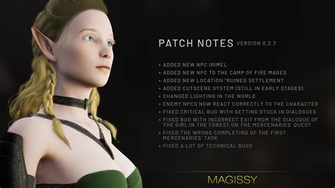 Ue4 The Magissy Adult Open World Rpg Page 2 Adult Gaming