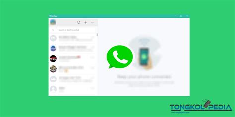 Cara Menggunakan Whatsapp Di Laptop Atau Pc Tongkolpedia