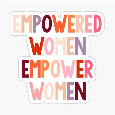 Activism Empowering Women Feminism Sticker Kiss Cut Stickers Who You