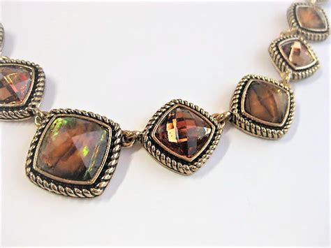 Honey And Amber Choker Necklace By Napier