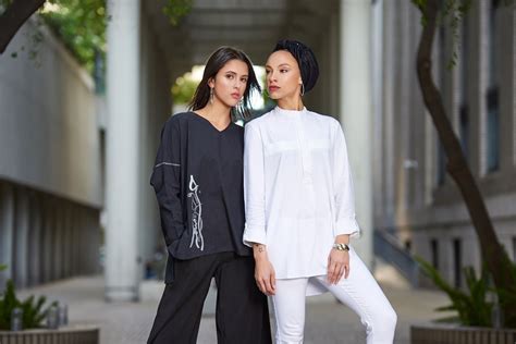 muslim designers who ‘khan duo create ethical modest fashion al arabiya english