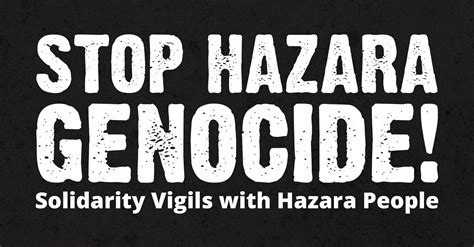 Rally Stop Hazara Genocide Green Left