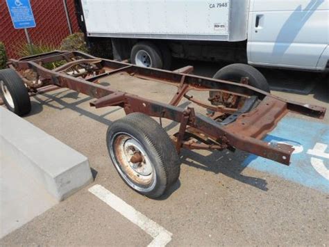 Find 19535455 Ford F 100 Shortbed Rolling Chassis In Kerman