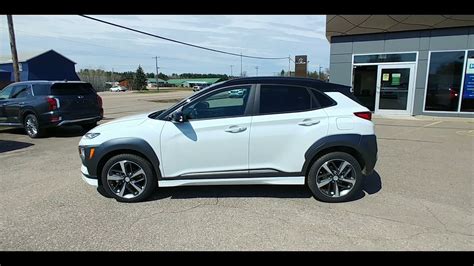 2020 Hyundai Kona 16t Trend Wtwo Tone Roof Whiteblack Stk