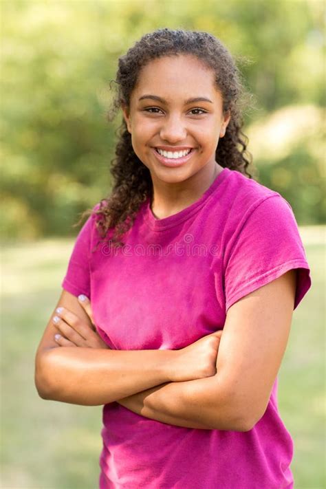 4999 Young Child Teen Girl Smiling Outside Stock Photos Free