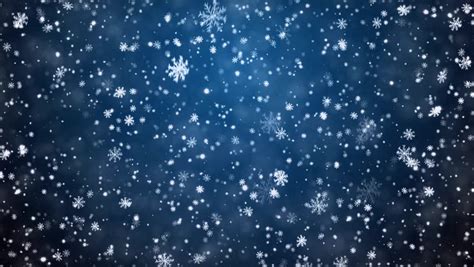 Christmas Background With Snowflakes Falling Snow Stock Footage Video