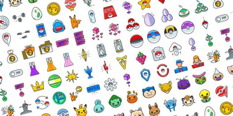 100 Pokemon Go Vector Icons Designhooks