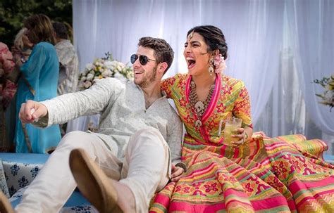priyanka chopra and nick jonas share pictures from their gorgeous
