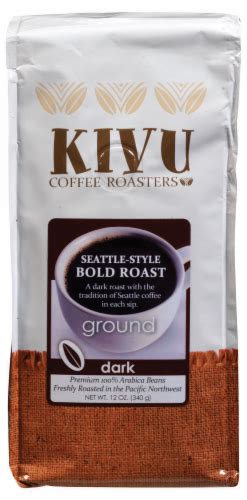 Kivu Seattle Style Dark Roast Ground Coffee 12 Oz Ralphs