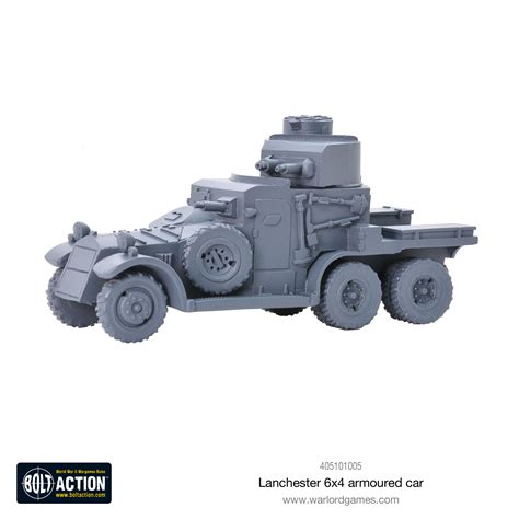 New Lanchester 6x4 Armoured Car Warlord Games