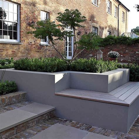 Multi Level Linear Garden Hertfordshire Designed By Kate Gould Inspired