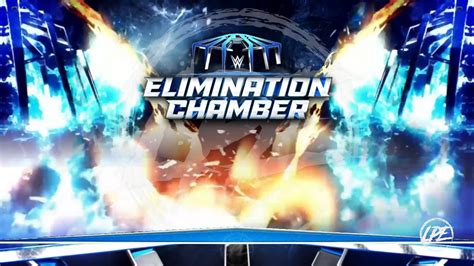 Wwe Elimination Chamber 2023 Match Card Background By