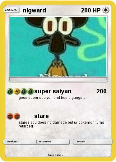 Pokémon Nigward 3 3 Super Saiyan My Pokemon Card