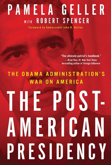 The Post American Presidency Book By Pamela Geller Robert Spencer