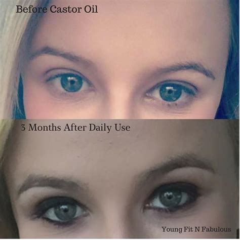 Does castor oil work for brow growth? Castor Oil for Thicker Brows and Lashes | Castor oil ...