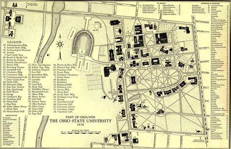 Map Of Ohio State University Campus