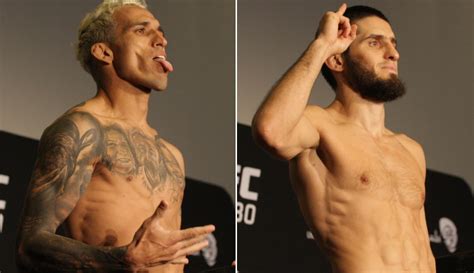 Ufc 280 Weigh Ins Charles Oliveira Vs Islam Makhachev Title Fight Set