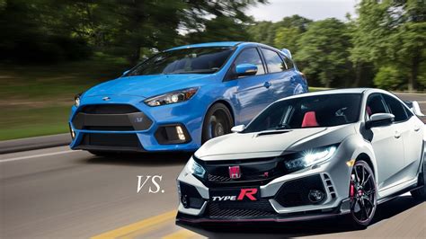 Don't hesitate to discover each model by clicking on their names! Hot Hatch Shakedown - Honda Civic Type R Vs. Ford Focus RS ...