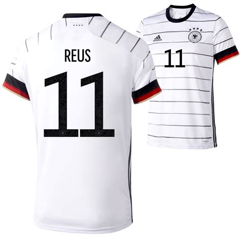 Wir haben offizielle deutschland trikots, dfb auswärtstrikot 2021 und shirts für alle fans. Adidas Deutschland EM 2020 DFB Trikot Heim REUS Kinder ...