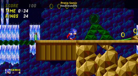 Proto Sonic Sonic The Hedgehog 2 Absolute Mods