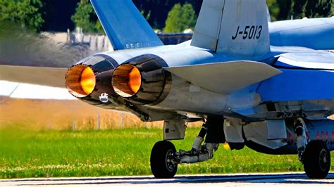 Fa 18 Hornet Afterburners Up Close 4k Youtube