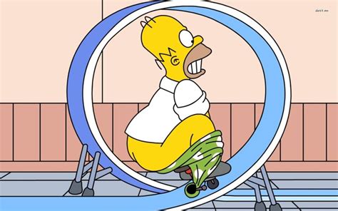 Adhesivo de homer simpson enfadao, haciendo gesto con las manos. Homer Simpson HD wallpaper | Simpsons divertidos, Los ...