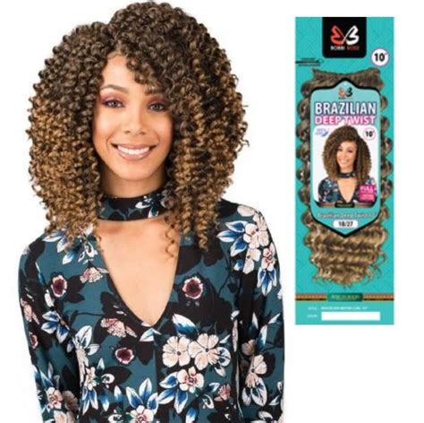 Brazilian Deep Twist 10 Crochet Braiding Hair By Bobbi Boss Waba Hair And Beauty Supply Curly