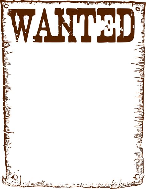 Wanted Poster Clip Art Image Clipsafari