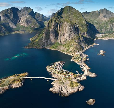 Reine Aerial Photography Of Norway By Andre Ermolaev On 500px