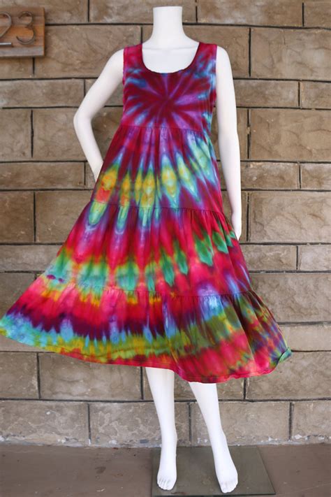 Womens Tie Dye Dress Size Large