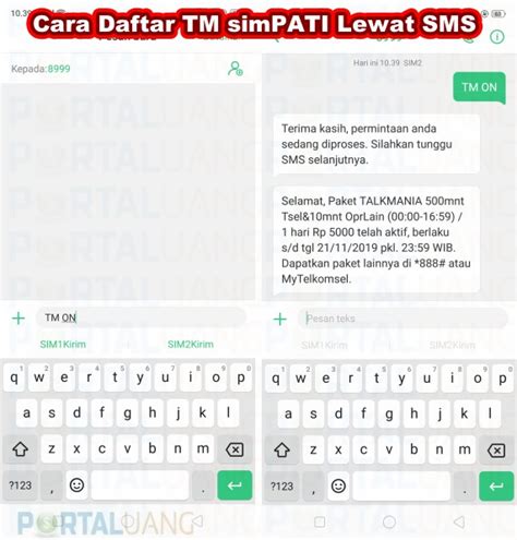 Bandingkan paket sms simpati loop termurah! Cara Daftar TM (Talk Mania) simPATI Lewat SMS dan 3 ...