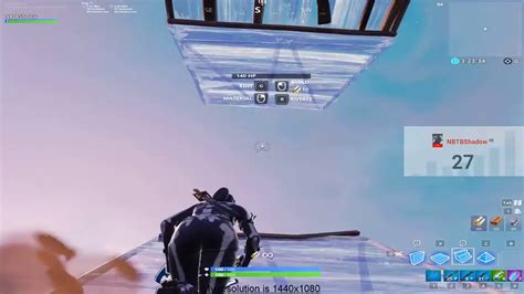 Fortnite Stretched Res Test 1440x1080 Youtube