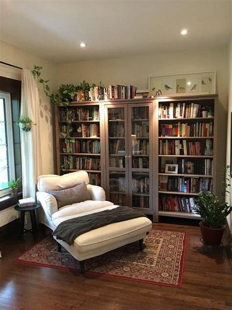 What A Great Reading Nook I Love The Bookcases With The Comfortable