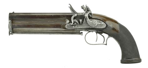 English Flintlock Howdah Pistol By Lacy And Co Ah5430