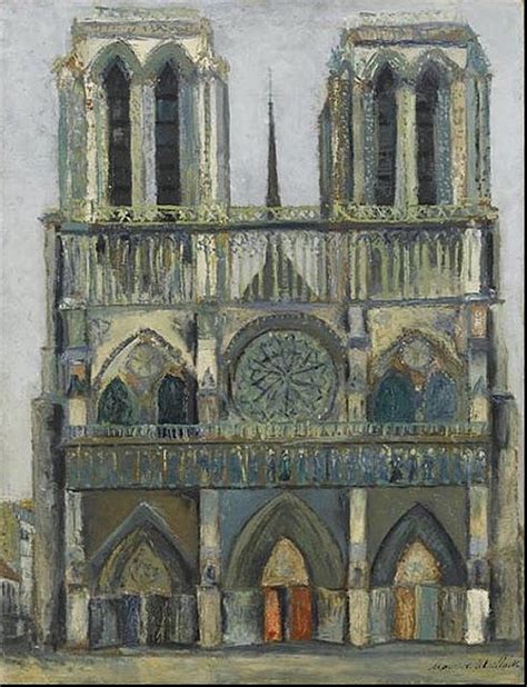 Notre Dame Maurice Utrillo Encyclopedia Of Visual Arts