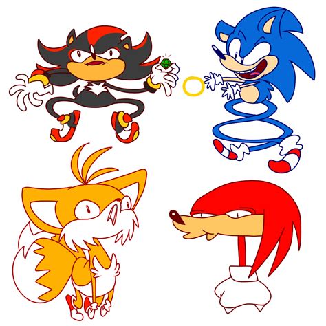 Sonic And His Great Friends By Zoiby On Deviantart