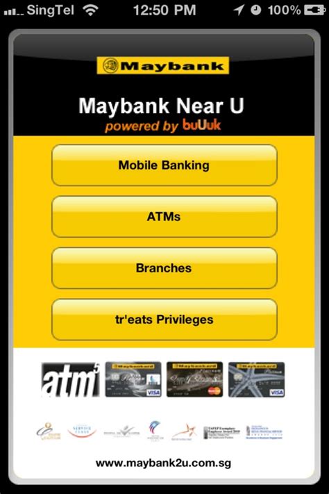 Maybank Atm And Bank Branch Locator M2u Map By Maybank