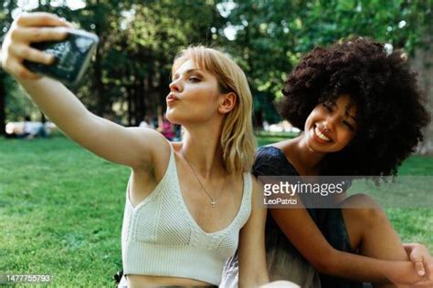 Interracial Lesbian Kiss Photos And Premium High Res Pictures Getty