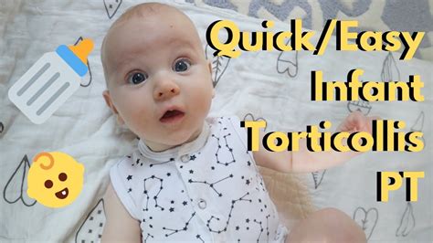 Easy At Home Infant Torticollis Exercise And Physical Therapy Baby Pt