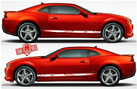 Vinyl Graphics For Chevrolet Camaro Decals Chevy Ss Stripes