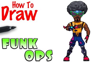 How To Draw Funk Ops Fortnite Youtube