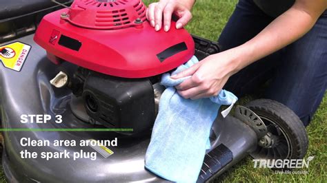 How To Change The Spark Plug On Your Mower Youtube